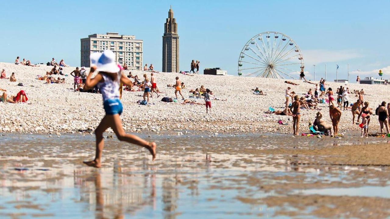 Le Petit Nid Perche Sous Les Toits, Vue Mer Le Havre Exteriér fotografie