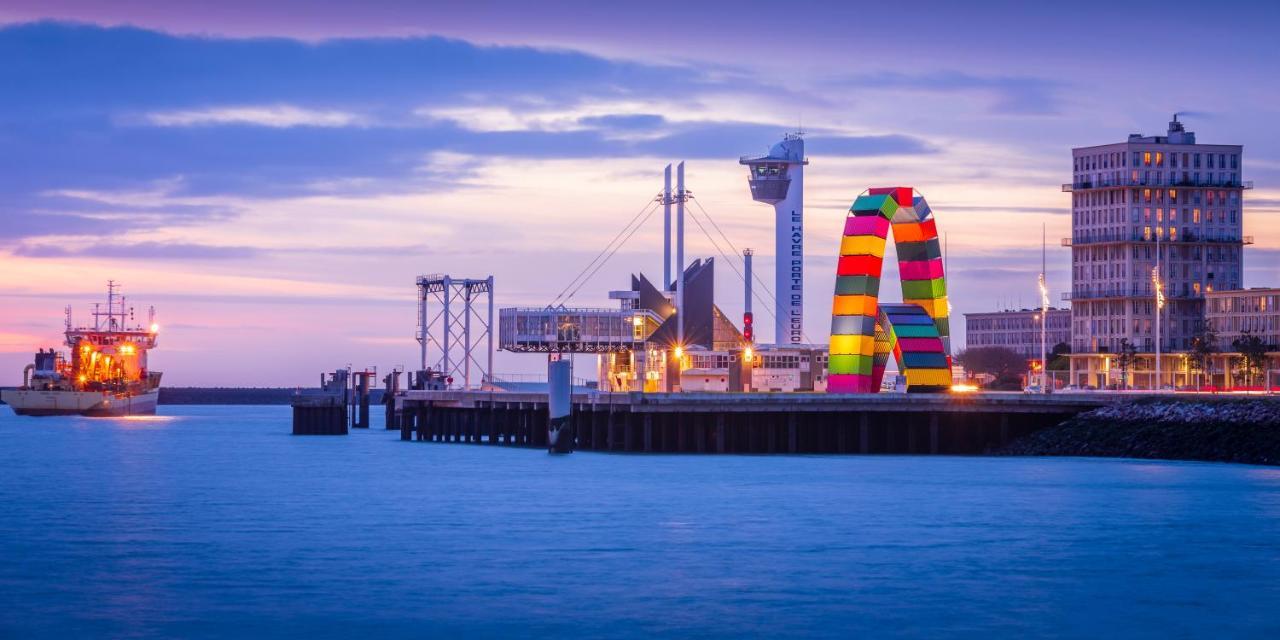 Le Petit Nid Perche Sous Les Toits, Vue Mer Le Havre Exteriér fotografie